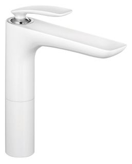 Смеситель для раковины-чаши Kludi Balance белый/хром 522969175